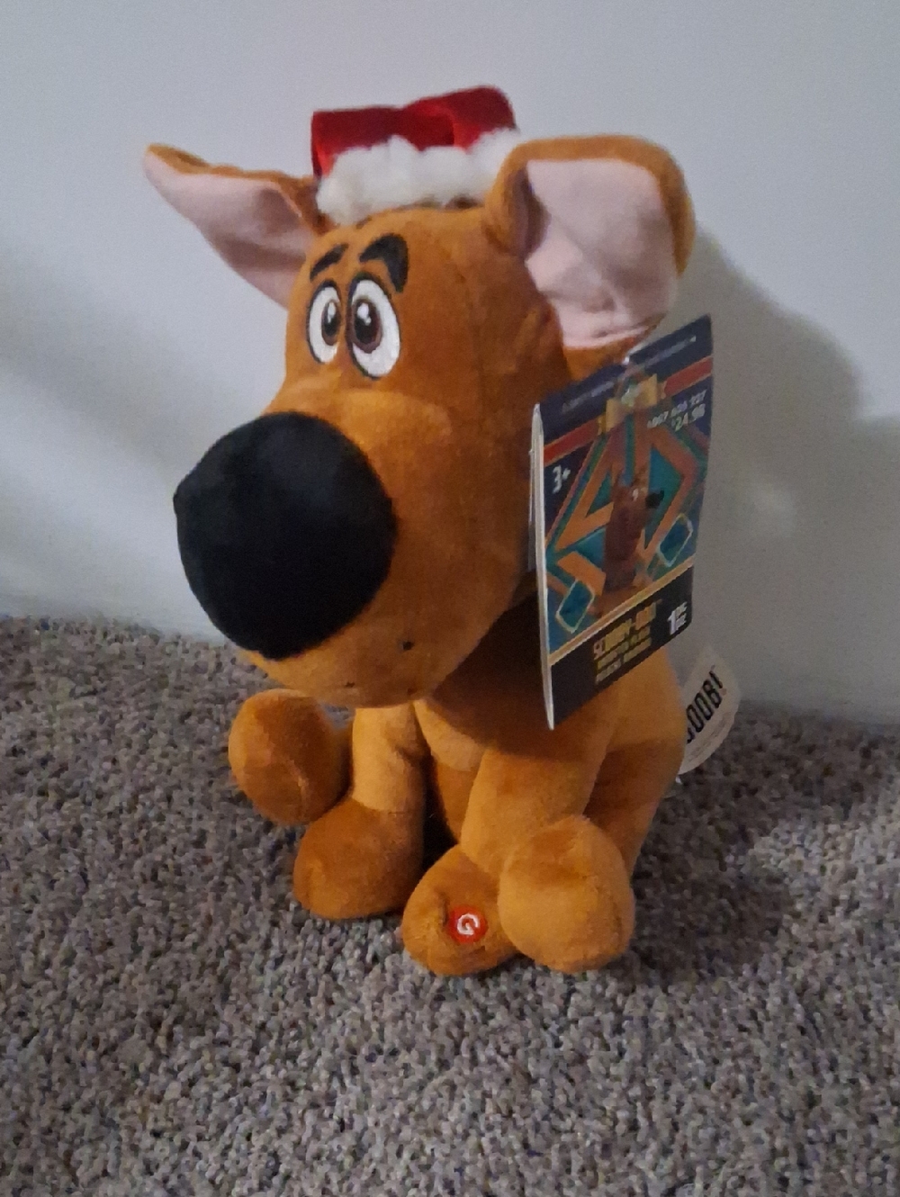 NWT Gemmy Scooby Doo Animated Dancing Chrismas Plush Toy